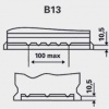 EXIDE EQUIPMENT 12V 80Ah 600A ET550