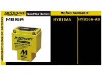 MOTOBATT MB16A 12V 19Ah 200A