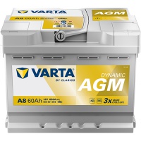 Autobaterie VARTA Dynamic AGM 12V 60Ah 680A, 560901 A8