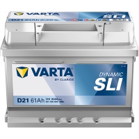 Autobaterie VARTA Dynamic SLI 12V 61Ah 600A, 561 400, D21