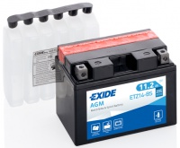 Motobaterie EXIDE 12V 11Ah 205A YTZ14-BS, YTZ14S-BS