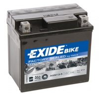 Motobaterie EXIDE 12V 4Ah 70A AGM12-5, YTX5L-BS