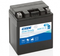 Motobaterie EXIDE 12V 12Ah 210A AGM12-14 (YTX14AHL-BS)