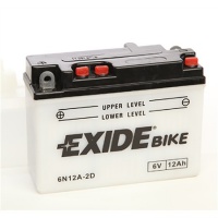 Motobaterie EXIDE 6V 12Ah 80A 6N12A-2D