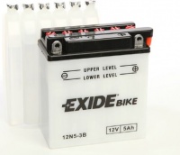 Motobaterie EXIDE 12V 5Ah 40A 12N5-3B