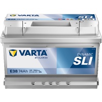 Autobaterie VARTA Dynamic SLI 12V 74Ah 750A 574 402 075, E38