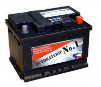 Autobaterie No.1 12V 60Ah 540A