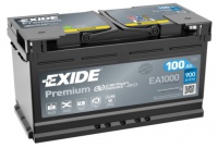 Autobaterie EXIDE Premium 12V 100Ah 900A EA1000