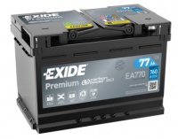 Autobaterie EXIDE Premium 12V 77Ah 760A EA770