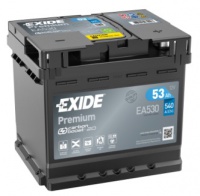 Autobaterie EXIDE Premium 12V 53Ah 540A EA530