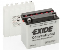 Motobaterie EXIDE 12V 18Ah 190A, YB18L-A