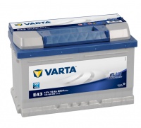 VARTA BLUE Dynamic 12V 72Ah 680A, 572409, E43