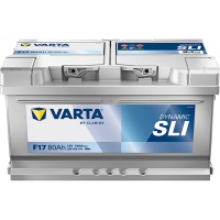 Autobaterie VARTA Dynamic SLI 12V 80Ah 740A, 580406, F17