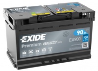 Autobaterie EXIDE Premium 12V 90Ah 720A EA900