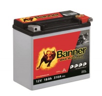 Motobaterie Banner BIKE BULL AGM PRO 52001, ETX 20L, 12V 18Ah 310A = YTX20HL