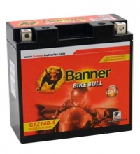 Motobaterie Banner BIKE BULL GEL 51221 GTZ14B-4 YT14B-4 12V 12Ah 200A