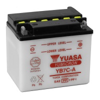 Motobaterie YUASA YB7C-A 12V 8Ah 75A