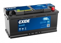 Autobaterie EXIDE Excell 12V 110Ah 850A EB1100