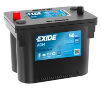 Autobaterie EXIDE Start-Stop AGM 12V 50Ah EK508