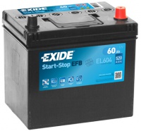 Autobaterie EXIDE Start-Stop EFB 12V 60Ah EL604