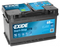 Autobaterie EXIDE Start-Stop EFB 12V 65Ah EL652