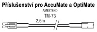 TM-73 příslušenství k Accumate a Optimate - prodlužovací kabel 2,5m