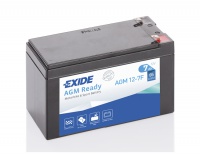 Motobaterie EXIDE 12V 12Ah 150A AGM12-12F