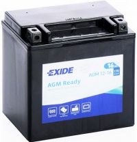 Motobaterie EXIDE 12V 16Ah 170A AGM12-16