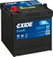 Autobaterie EXIDE Excell 12V 50Ah 360A EB505