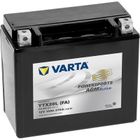 Motobaterie VARTA YTX20L-4 , 518909 , 12V 18Ah 270A