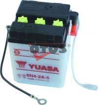 Motobaterie YUASA 6N4-2A-5 6V 4Ah