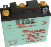 Motobaterie YUASA B39-6 6V 7Ah