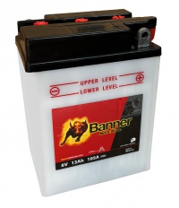 Motobaterie Banner BIKE BULL 01314 B38-6A 6V 13Ah