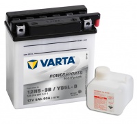 Motobaterie VARTA 12N5-3B / YB5L-B, 505012, 12V 5Ah 60A