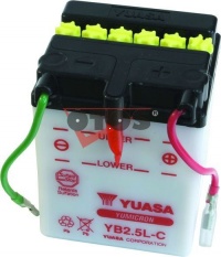 Motobaterie YUASA YB2,5L-C 12V 2,5Ah 15A