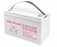 V-PRO AGM DEEP CYCLE SOLAR 12V 110Ah