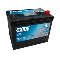 Autobaterie EXIDE Start-Stop EFB 12V 45Ah 750A EL754