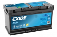 EXIDE Start-Stop AGM 12V 96Ah 850A EK960