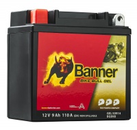 Motobaterie Banner BIKE BULL GEL 50914 12V 9Ah 10A BGB9B