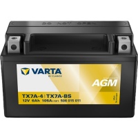 VARTA 506015 12v 6Ah YTX7A-BS
