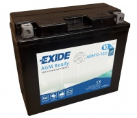 Motobaterie EXIDE 12V 10Ah 160A AGM12-10.5 YT12B-4