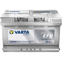 VARTA Professional Dual Purpose EFB 12V 80Ah 800A 932 080 080, LED80