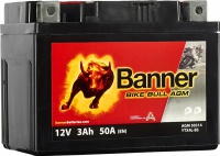 BANNER 50314 YT4L-BS 12V 3Ah