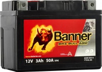 Motobaterie Banner BIKE BULL AGM 50314 YTX4L-BS 12V 3Ah 50A