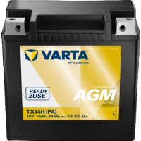 Motobaterie VARTA 516909 YTX14H 12V 16Ah 240A AGM 