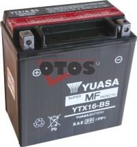 Motobaterie YUASA YTX16-BS 12V 14Ah 230A