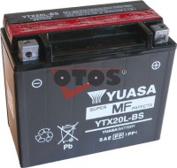 Motobaterie YUASA (originál) YTX20L-BS 12V 18Ah 270A