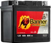 Motobaterie Banner BIKE BULL AGM 50412 YTX5L-BS 12V 4Ah 80A