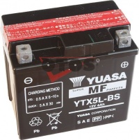 Motobaterie YUASA YTX5L-BS 12V 4Ah 80A