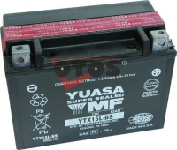 Motobaterie YUASA YTX15L-BS 12V 13Ah 230A